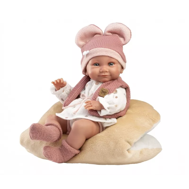 Doll Llorens 40 cm baby vinyl with realistic features and soft body