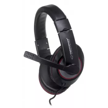 Wired Headphones ESPERANZA EH118, Circumaural, Head-band, 2.5 m Cable, 20–20,000 Hz