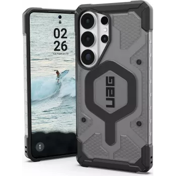 UAG Urban Armor Gear Pathfinder Case with Magnet Module | Samsung Galaxy S26 Ultra | ash (grey transparent)/Black | 214526113140 (214526113140)