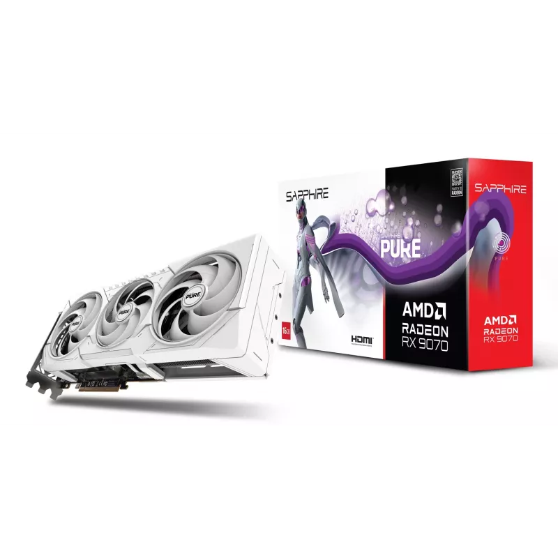 SAPPHIRE Radeon RX 9070 16GB GDDR6 Graphics Card