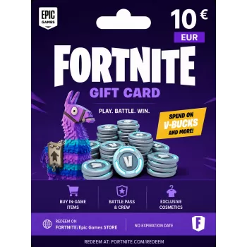 Fortnite Gift Card 10 EUR - Epic Games Digital Code