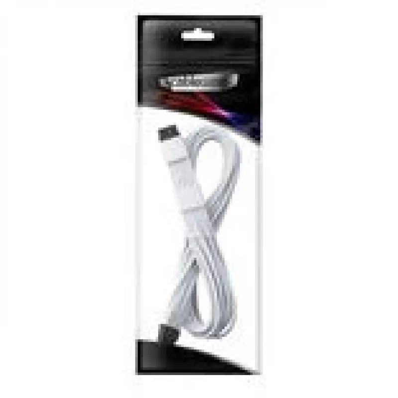 CableMod Universal Pro ModMesh 16‑Pin to 16‑Pin Sleeved Cable StealthSense, 60 cm, white