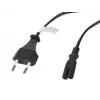 Lanberg CA-C7CA-10CC-0018-BK power cable Black 1.8 m C7 coupler CEE7/16