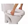 Etac Hi-Loo raised toilet seat with lid, 10 cm