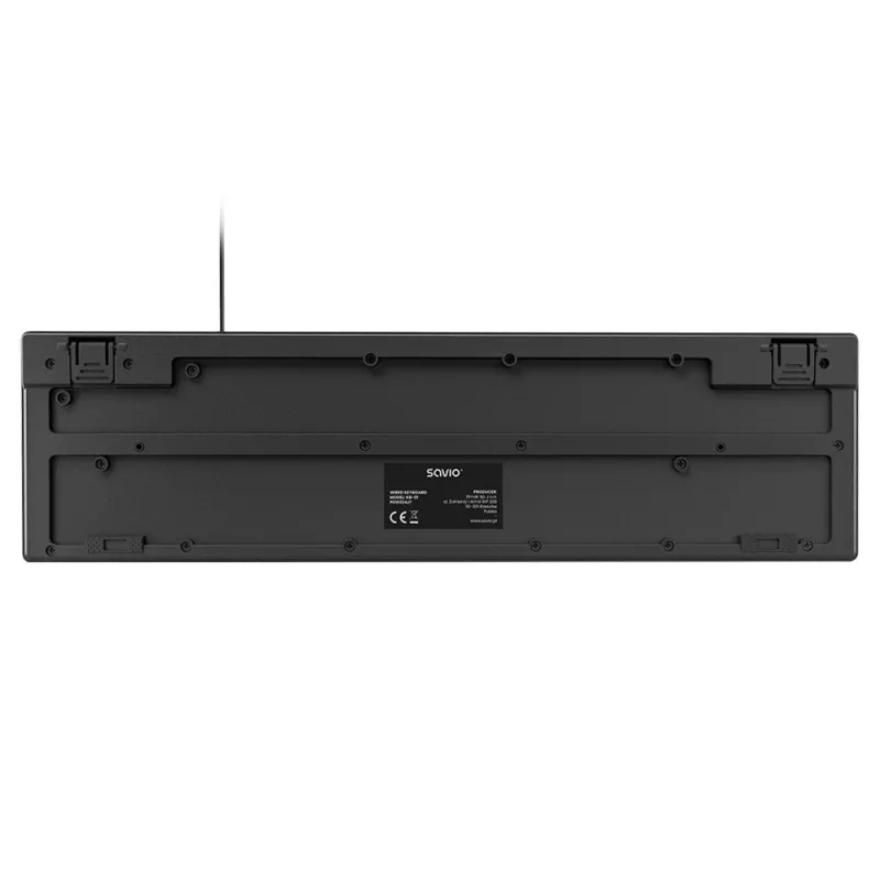 Savio KB-01 keyboard Home/Office USB QWERTY US English Black