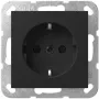 Socket outlet Schuko Gira 4453005 for System 55 (replacement insert) — model 4453005