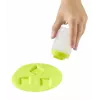 Plastic mass Wonder Factory Never Dry Dough, Lime Green, Pink