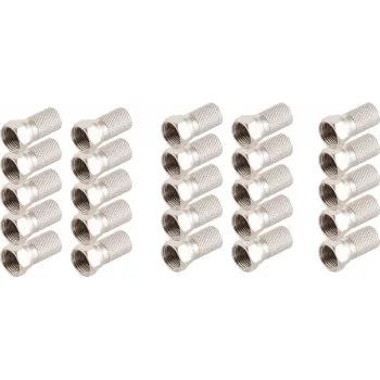 Connector ShiverPeaks 85010-A-SET25 F-connector set, 25 pieces