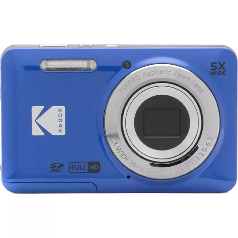 Kodak PIXPRO FZ55 1/2.3 Compact Camera 16 MP CMOS 4608 x 3456 Pixel Blue (FZ55BL)