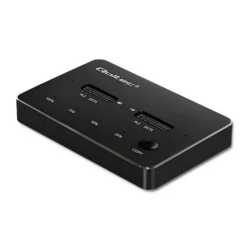 Qoltec 50310 Drive docking station 2x SSD M.2 SATA NGFF USB Type C