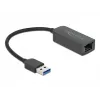 Adapter USB Type-A male to 2.5 Gigabit LAN DeLOCK 66646