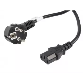 Lanberg CA-C13C-11CC-0100-BK power cable Black 10 m C13 coupler CEE7/7