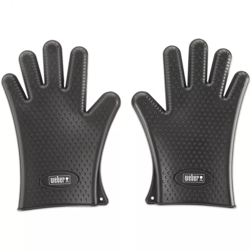 Weber 7017 Silicone Grillhandschuhe black