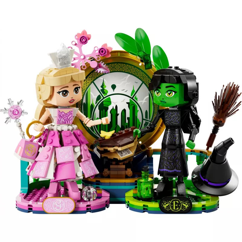 LEGO Wicked Figures Elphaba and Glinda 75682 – collectible minifigures set