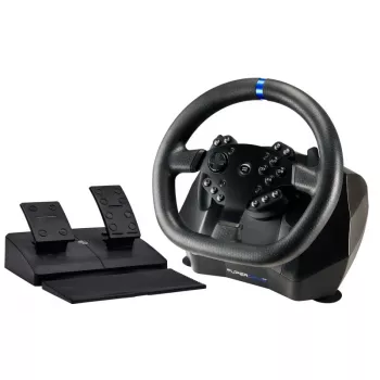 Steering wheel + Pedals Subsonic SA5640-NG Black PC PlayStation 4 Xbox One