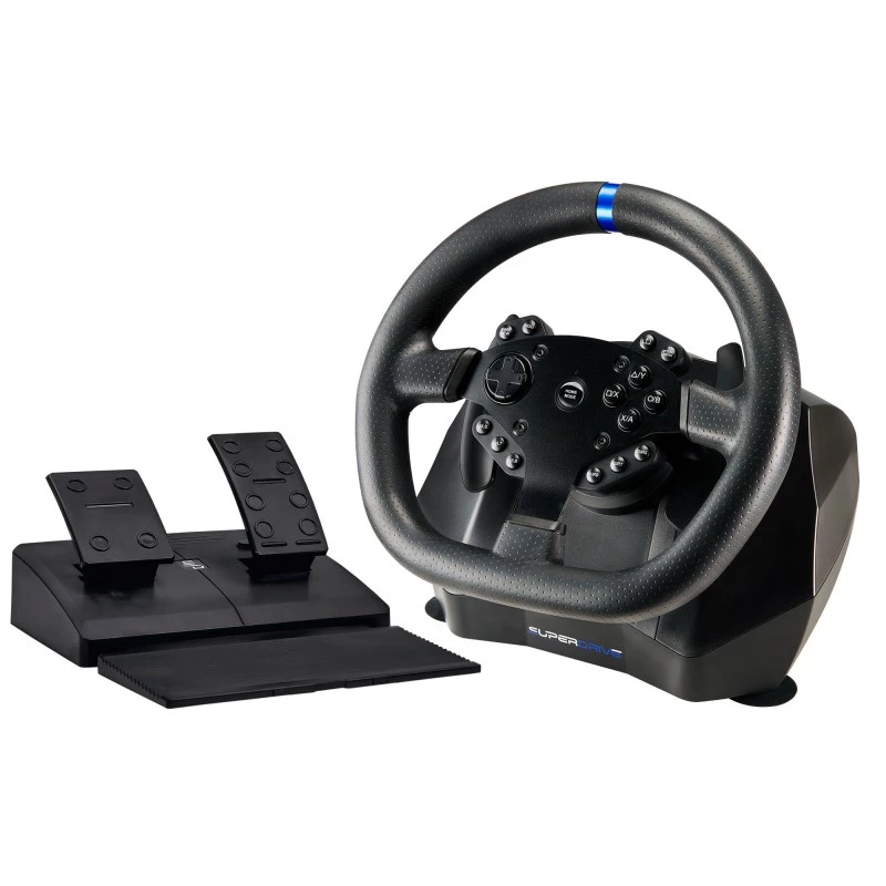 Steering wheel + Pedals Subsonic SA5640-NG Black PC PlayStation 4 Xbox One