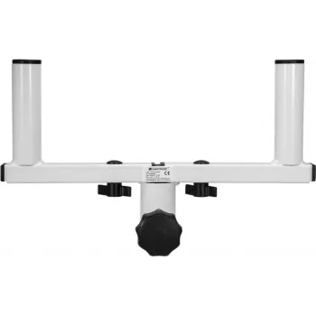 Microphone stand fork Omnitronic GBE-1 white – mic stand accessory, replacement fork