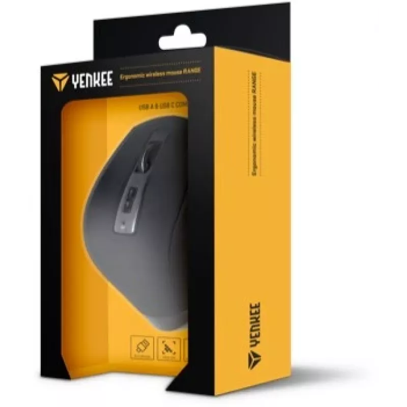 Ergonomic wireless mouse YENKEE YMS 2075 RANGE