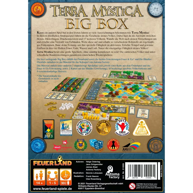 Terra Mystica Big Box, Board Game