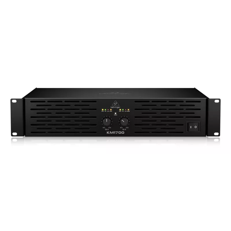 Behringer KM1700 audio amplifier Performance/stage Black