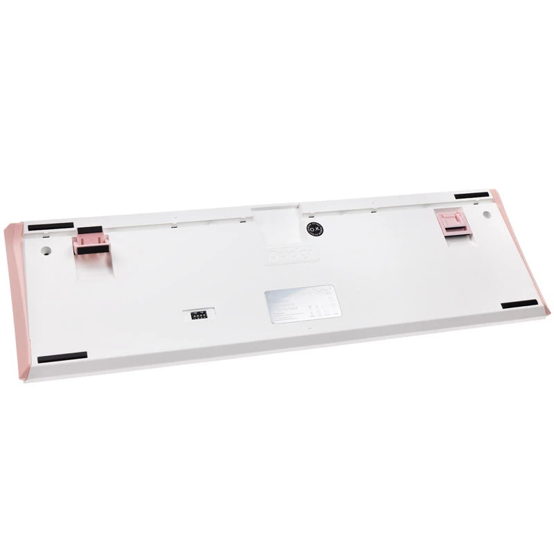 Ducky One 3 Gossamer Pink keyboard Gaming USB US English Pink, White