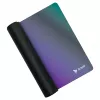 Gaming mouse pad SAVIO Super Speed L Prism Edition — 700×300×3 mm, purple, stitched edges, non-slip base