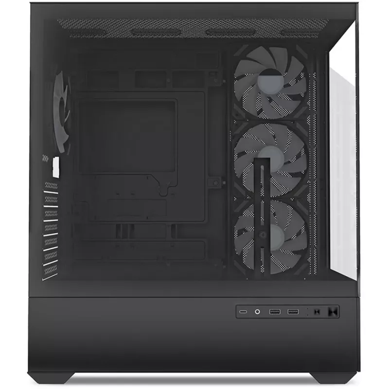 PC Case Sharkoon AK6 RGB, ATX, Black