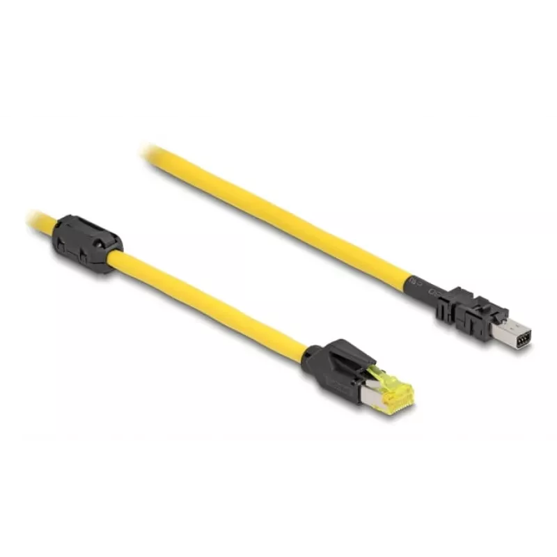Networking Cable DeLOCK 81253 Black Yellow 5m Cat6