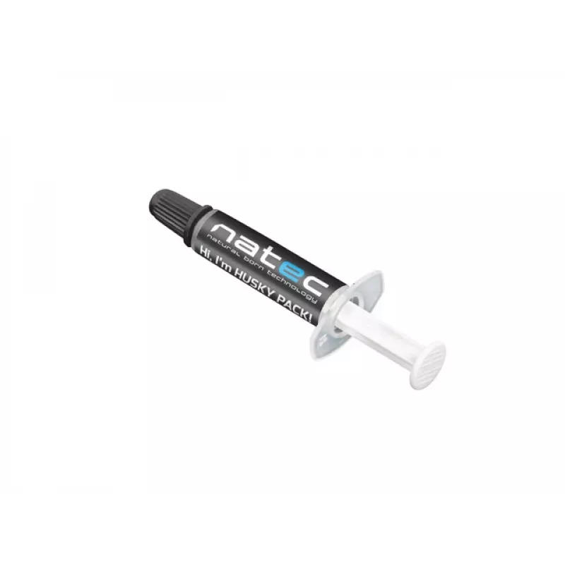 Thermal compound paste NATEC Husky Pack NPT-1581, thermal conductivity 4.63 W/m·K, grey, -30–280 °C, 10 pcs