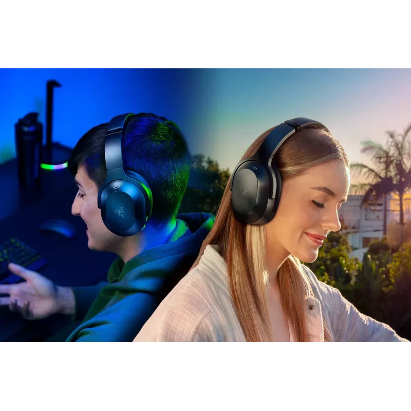 Razer Barracuda Pro Headset Wired & Wireless headband Gaming USB Type-C Bluetooth Black