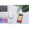 Smartphone case man and wood for Galaxy S10 — miss match black