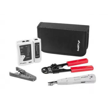 LANBERG Network Tool Kit Tester Stripper Crimper NT-0301 – RJ-12 connector support