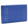 RealPower PB-5000 MAG Power Bank 5000 mAh, MagSafe-compatible wireless charging, USB-C, 20 W, ultra slim, Blue