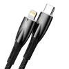 USB-C to Lightning Cable Baseus Glimmer 20W, 2 m — Fast Charging and Data Sync