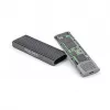 SSD enclosure DeLOCK External USB Type-C Combo Enclosure for M.2 NVMe PCIe or SATA SSD tool free