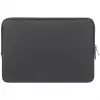 Laptop sleeve Rivacase 15.6 inch Black model 8116 — protective soft case for 15.6 inch notebooks