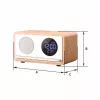 MANTA RDI912W Rimini clock radio, Bluetooth and wireless charging, white