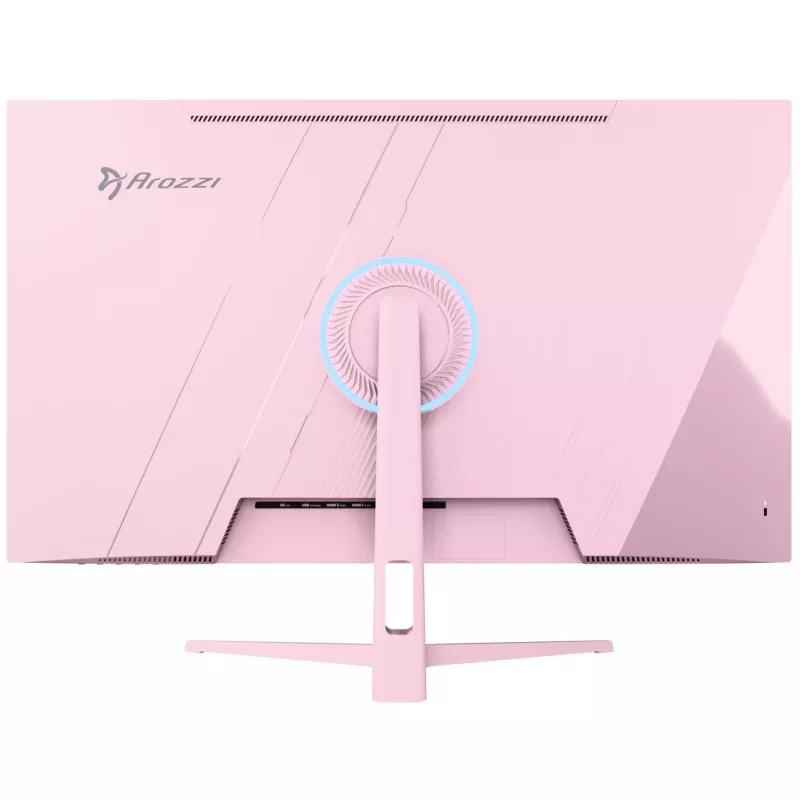 Computer monitor Arozzi Nova 32 inch (80 cm) 2560×1440 Quad HD LED 1 ms 16:9 Pink with speakers and VESA