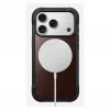 Mobile phone cover Nomad Rugged Leather Case for iPhone 17 Pro, 6.3 inch (16 cm), brown, leather/TPU/aluminium