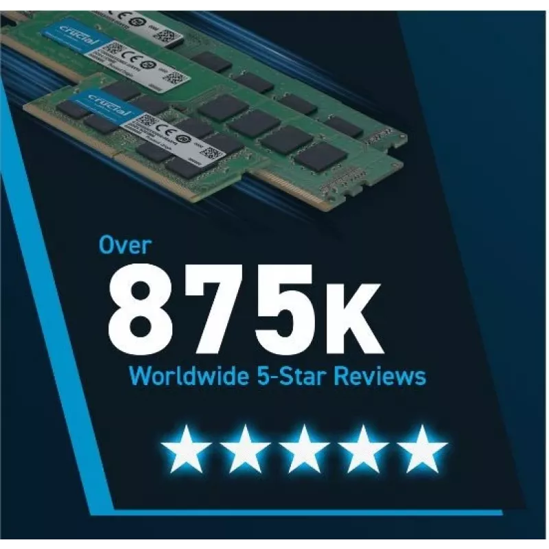 Crucial DDR5 48GB Kit 5600MHz CL46 On-die ECC SO-DIMM 262-PIN