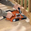 Black & Decker KA88 portable sander Belt sander Orange