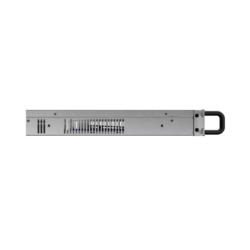 Lanberg SC01-3001-10B 1U Rackmount Server Chassis for Mini-ITX, Black, 4x 40mm Fans