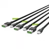 Lightning Cable Green Cell KABGCSET05 1.2m Black