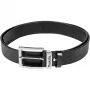 Leather Belt Black Gr. M, Tool Belt black, E-05359