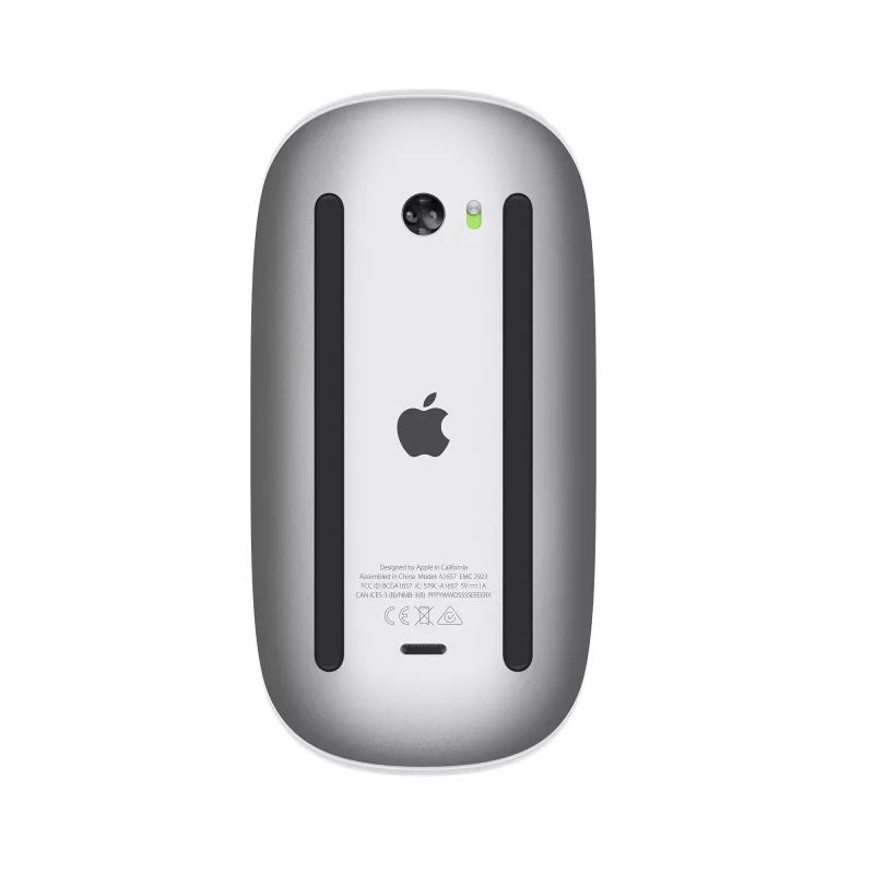 Mouse Apple Magic MXK53ZM/A Bluetooth ambidextrous white, touch scroll, rechargeable, USB-C