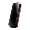 Tempered privacy glass Crong for iPhone 16 Pro Max — anti-glare, scratch-resistant