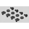 Cable management panel DeLOCK 19 inch 66550 black 1U