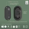 Logitech Pebble 2 Combo Wireless Keyboard Mouse QWERTZ German Graphite