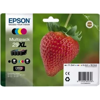 Epson Strawberry 29XL CMYK ink cartridge 1 pc(s) Original High (XL) Yield Black, Cyan, Magenta, Yellow