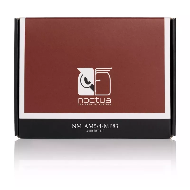 Mounting kit Noctua NM-AM5/4-MP83 Black Chrome for Socket AM4 AM5